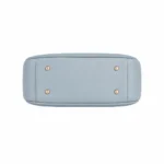 Elvera Women's Leather Top Handle Handbag – Sky Blue - Image 4