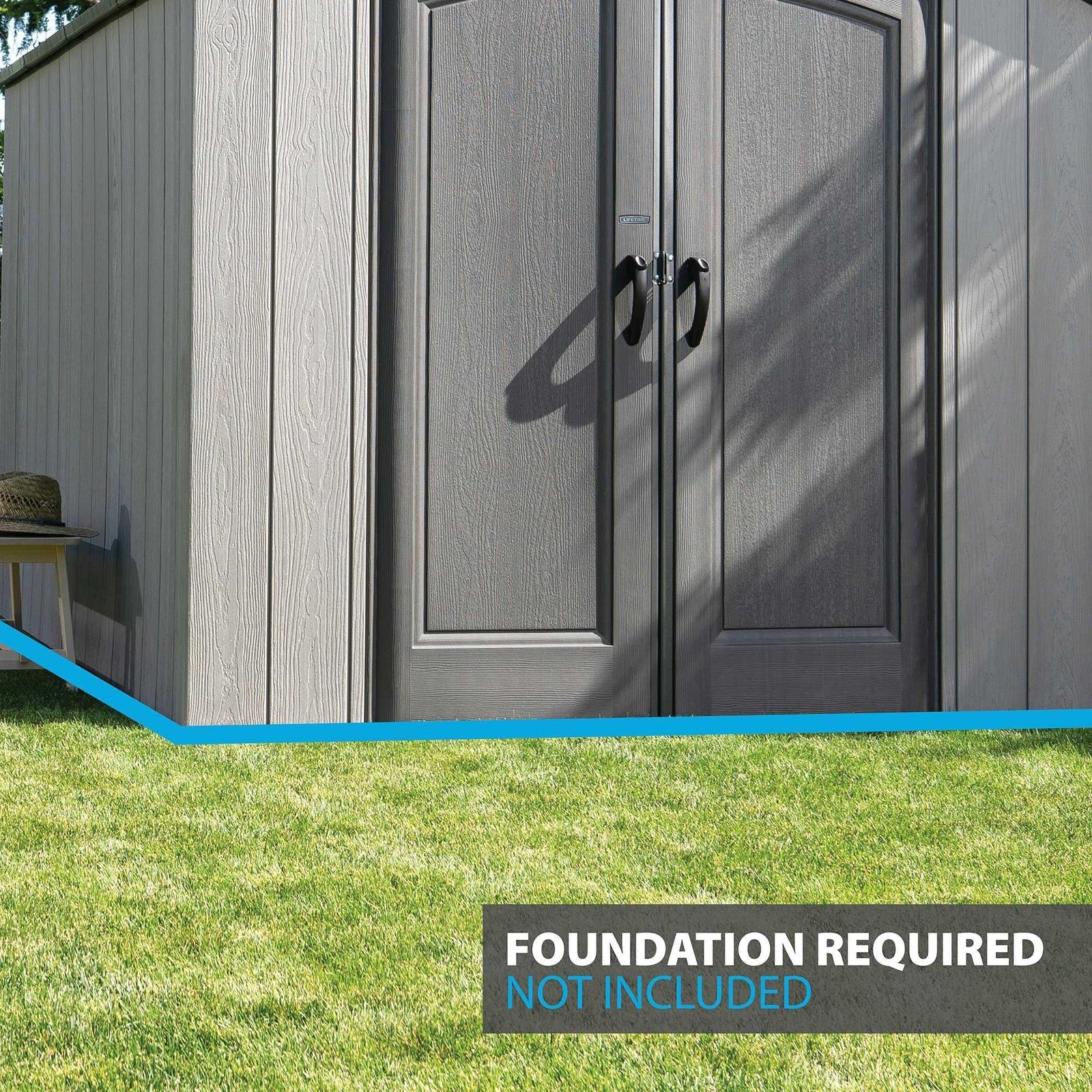 Lifetime 8 Ft. X 10 Ft. Outdoor Storage Shed – 60356 - Image 7