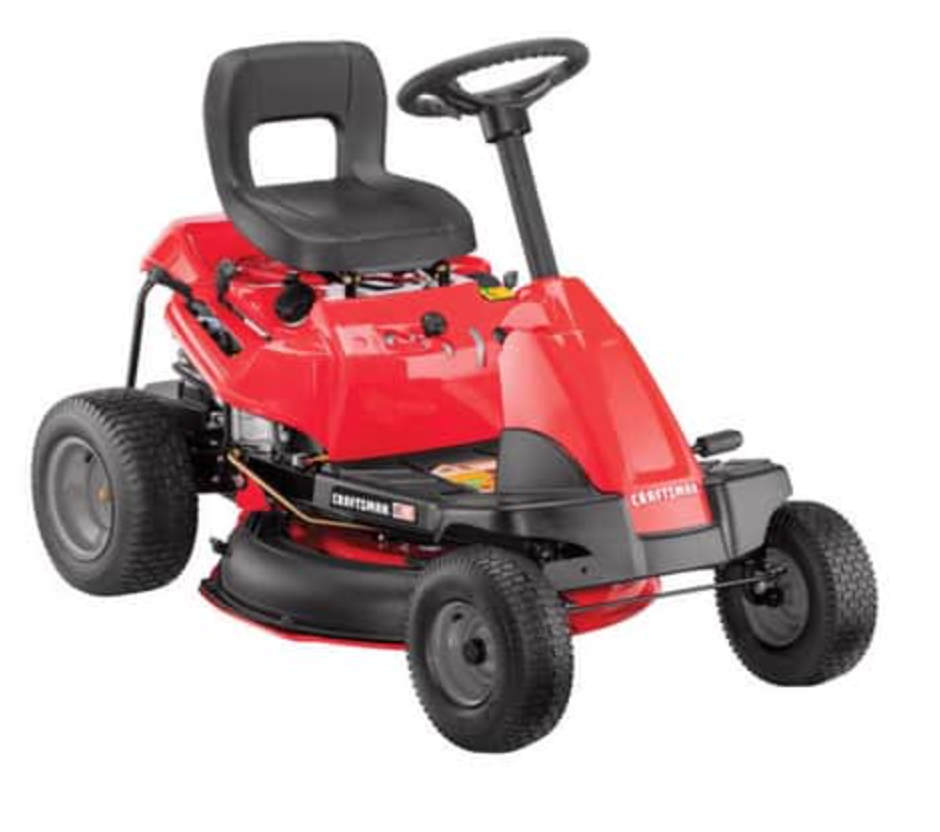 d8ac11cdc2a30fcbb6ac26a981f4a9969008da6bb3a20c3367522251223166f6.png CRAFTSMAN R110 | 30-in Riding Lawn Mower | 10.5-HP Briggs and Stratton Engine | 344cc - Image 1